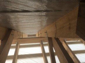 Утепление скатов и потолка полумансардного этажа
